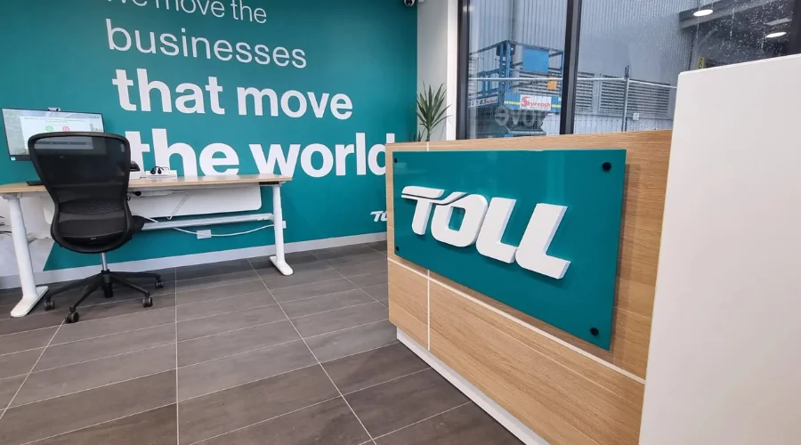 Office and workspace signage Auckland by Brand and Co