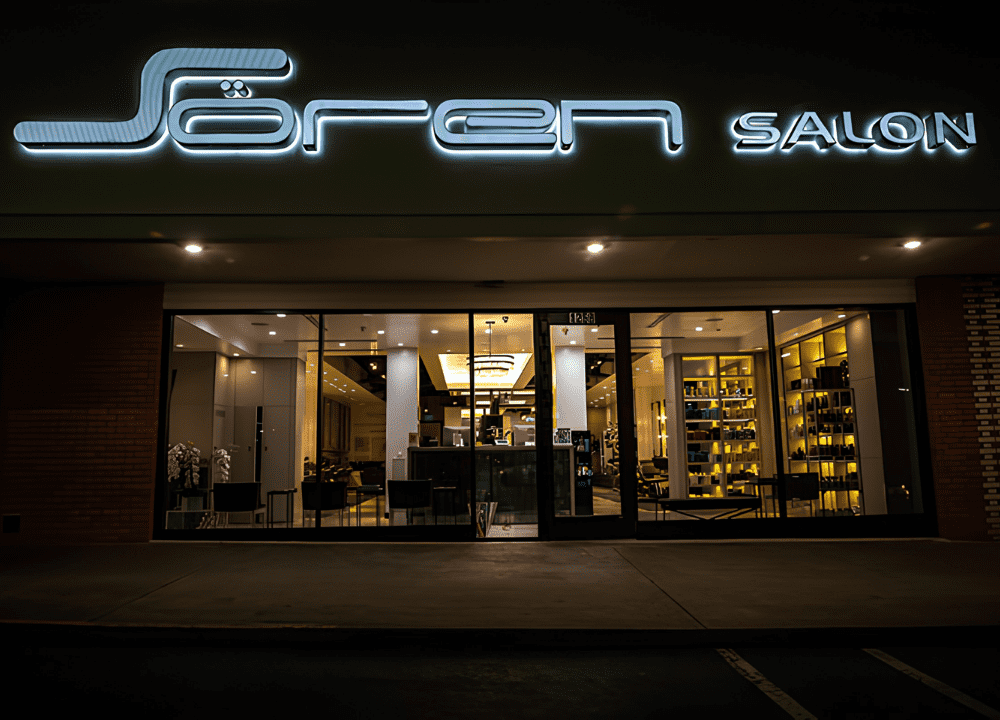 Brand and Co sign writing